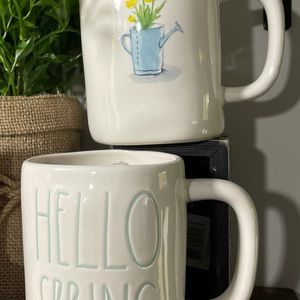 Rae Dunn HELLO SPRING mug set